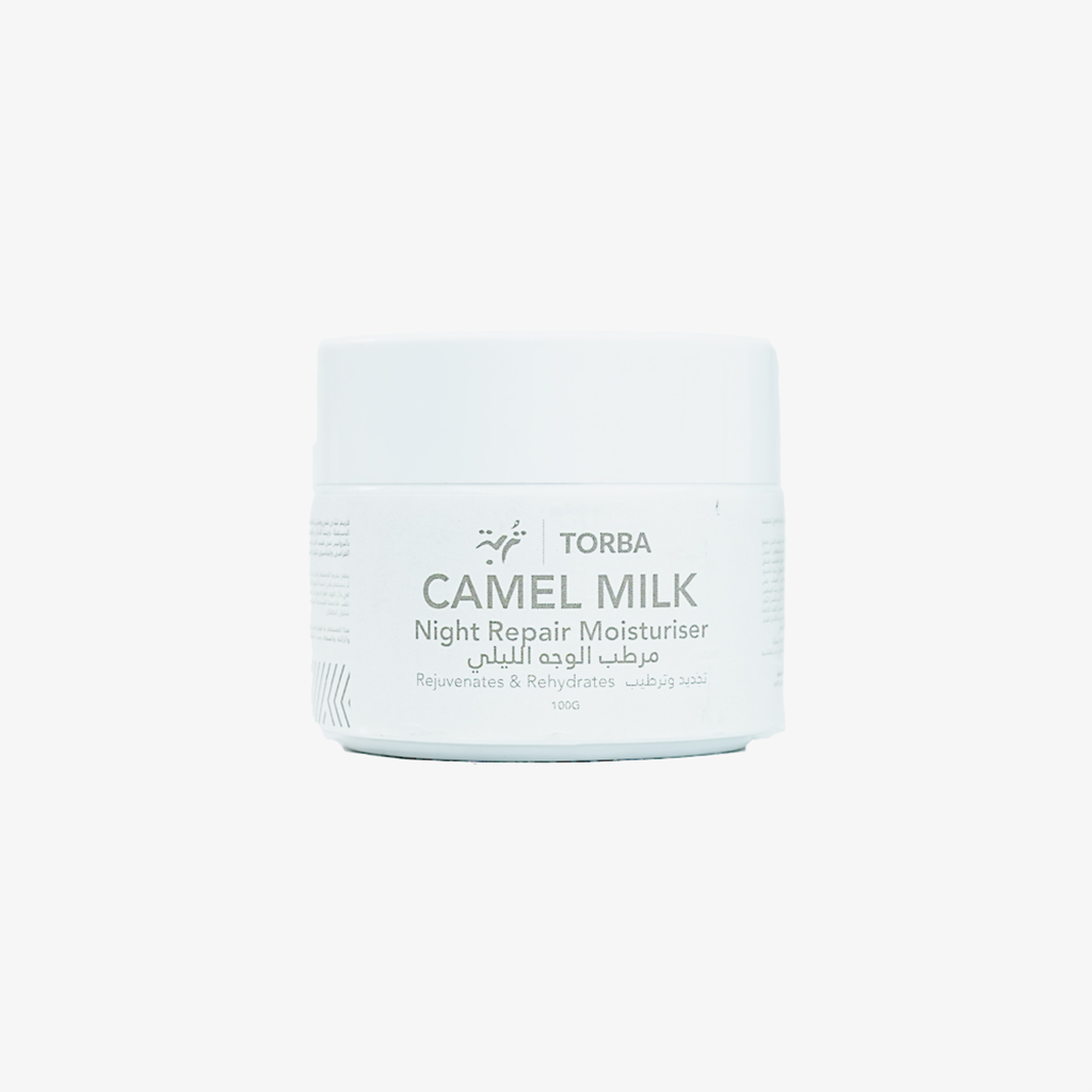 Camel Milk Night Repair Moisturizer 100g, مرطب الوجه الليلي من حليب الإبل