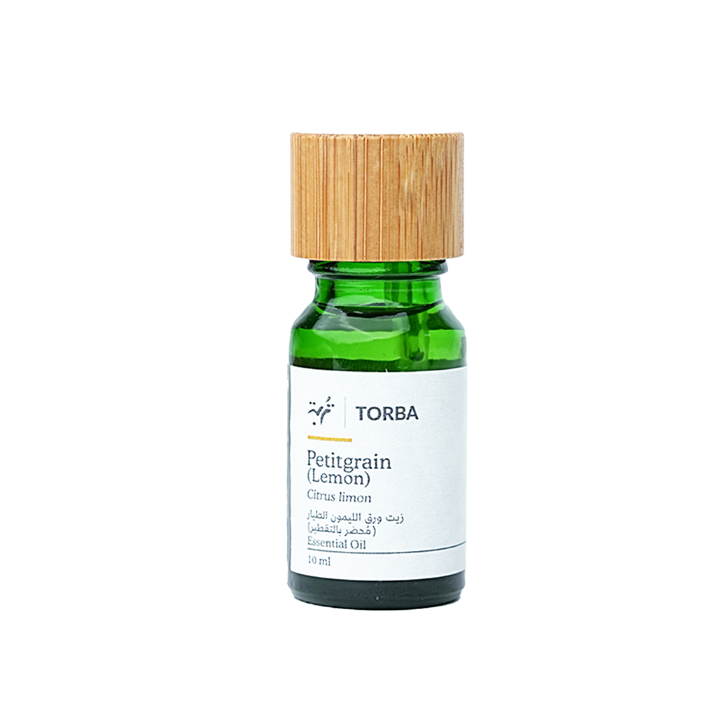 Petitgrain Lemon Distilled Essential Oil 10ml, زيت ورق وأغصان الليمون الطيار