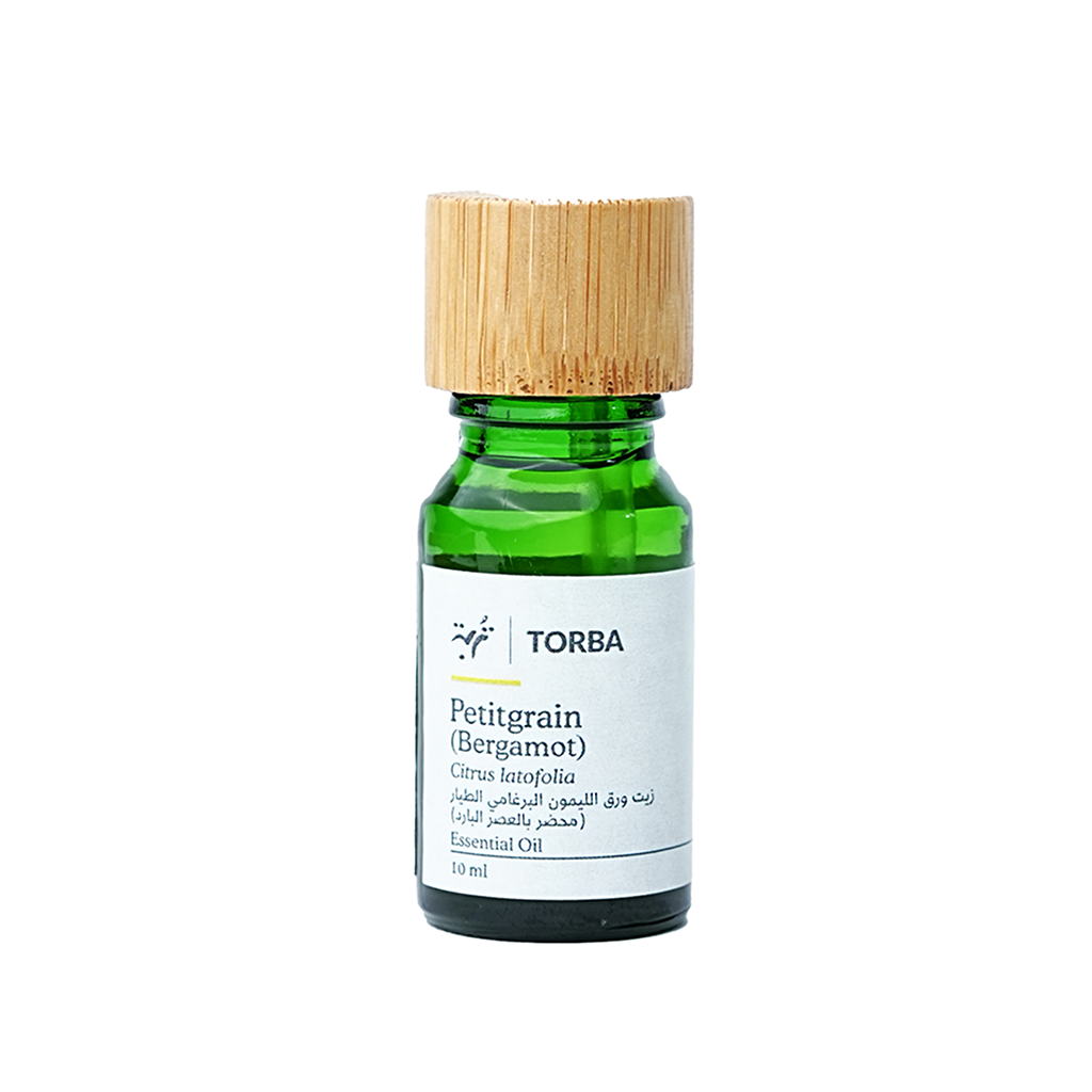 Petitgrain Bergamot Distilled Essential Oil 10ml, زيت ورق وأغصان الليمون البرغامي الطيار