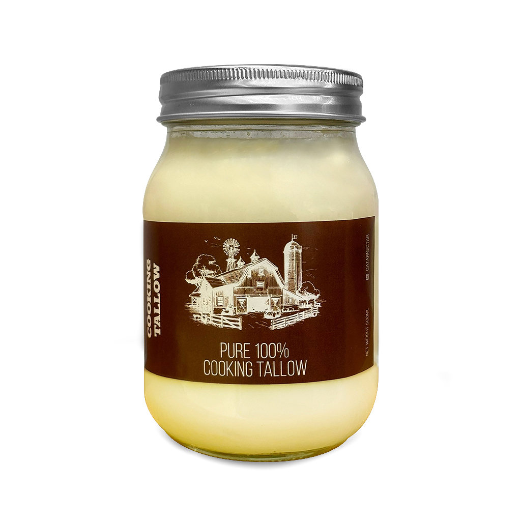 Pure Local Beef Tallow 500ml ,شحم بقر محلي نقي 500 مل