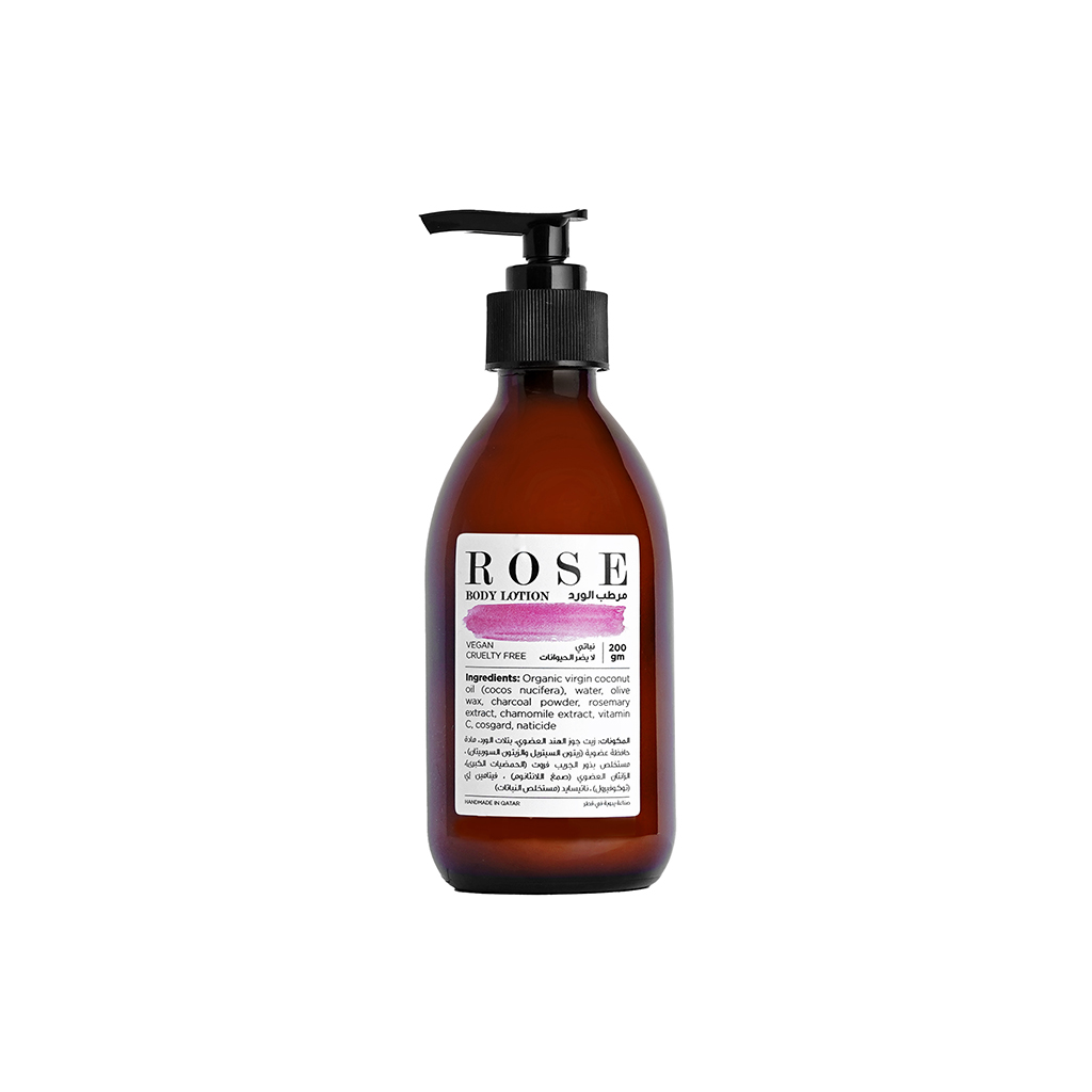 Rose Body Lotion ,لوشن الجسم بالورد