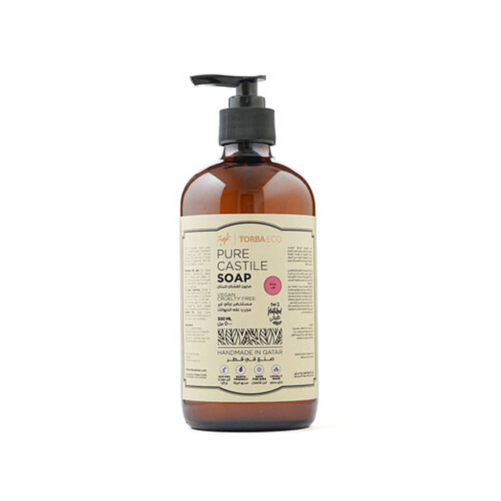 Liquid Castile Soap - Rose ,صابون سائل قشتالة - الورد