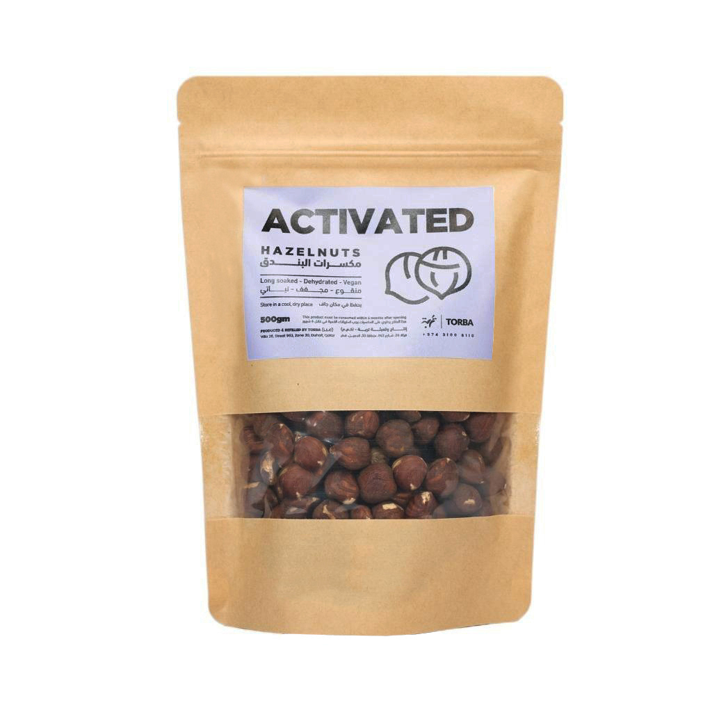 Activated Hazelnuts ,البندق المنشط