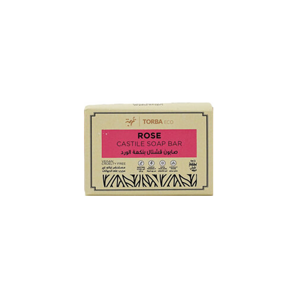 Castile Soap Bar - Rose ,صابون قشتالة - روز