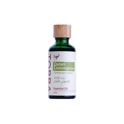 [Ess10604] Qatari Lemongrass, زيت الإذخر الليموني القطري الاطيار (50 ml)