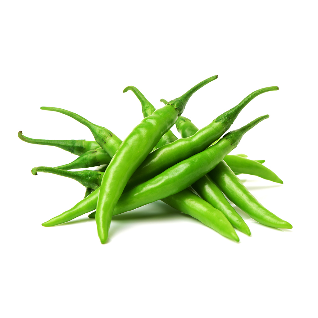 Organic Green Chili ,فلفل أخضر عضوي